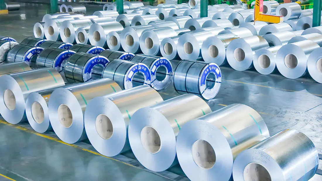 Sinklənmiş polad rulon